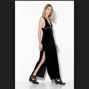 Black Ecote V-neck Dress